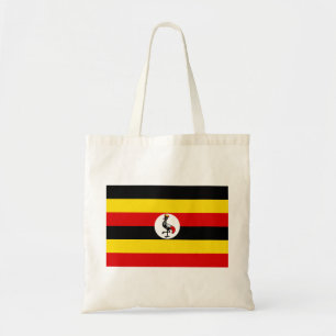Uganda Flagga Tygkasse