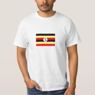 Uganda flaggaT-tröja Tee Shirt