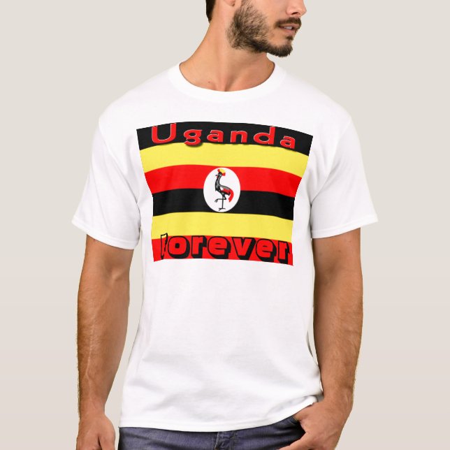 Uganda för evigt t-shirts (Framsida)