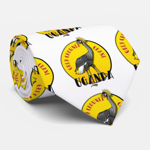 UGANDA grått-kran Slips