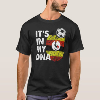 Uganda i mitt ugandiska Flagga Uganda T Shirt