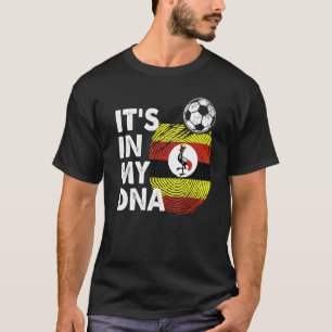Uganda i mitt ugandiska Flagga Uganda T Shirt