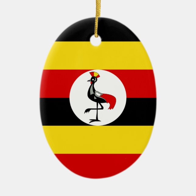 Uganda Julgransprydnad Keramik (Framsidan)