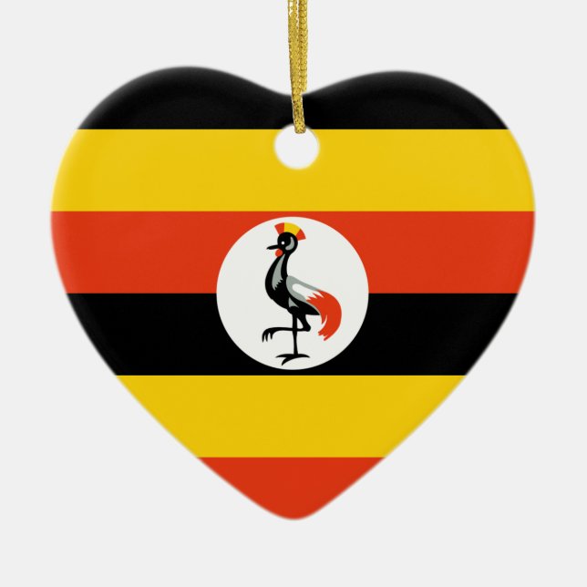 Uganda Julgransprydnad Keramik (Framsidan)