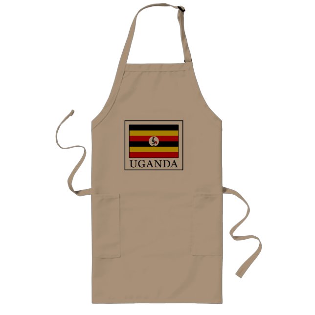 Uganda Långt Förkläde (Framsidan)