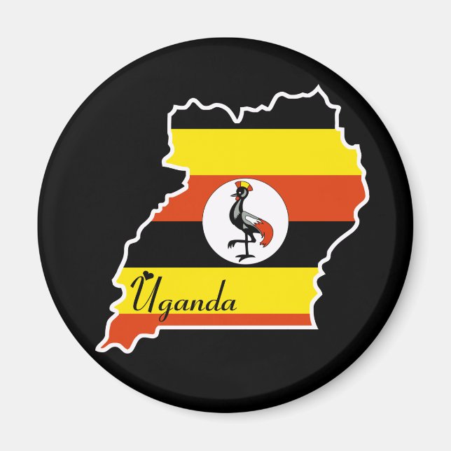 Uganda Magnet (Framsidan)