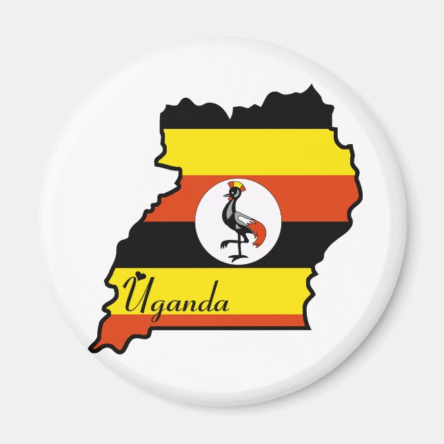 Uganda Magnet (Framsidan)