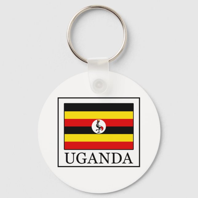 Uganda Nyckelring (Framsida)