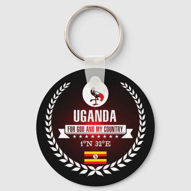 Uganda Nyckelring (Framsida)