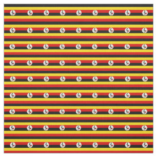 Uganda och Uganda Flagga mode, resor/idrott Tyg