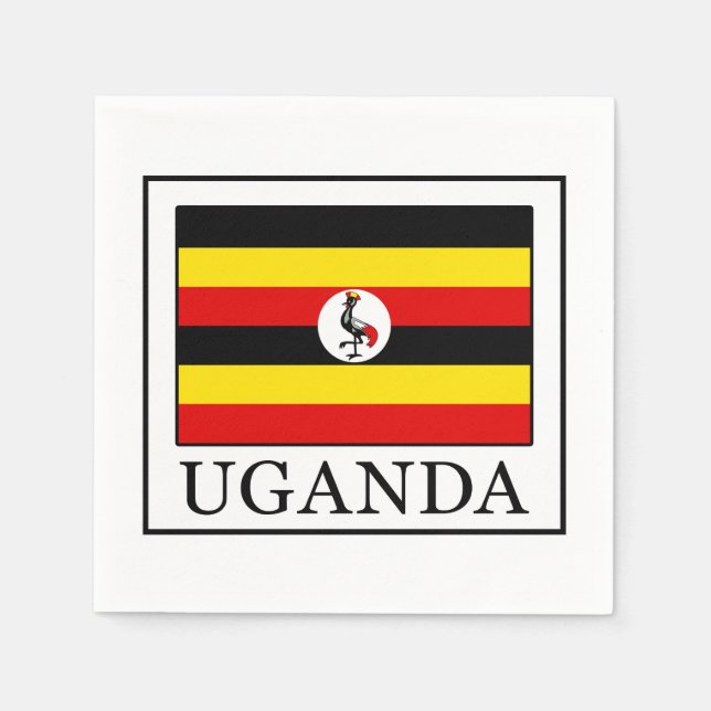Uganda Pappersservett (Framsidan)