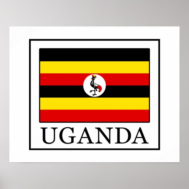 Uganda Poster (Framsidan)
