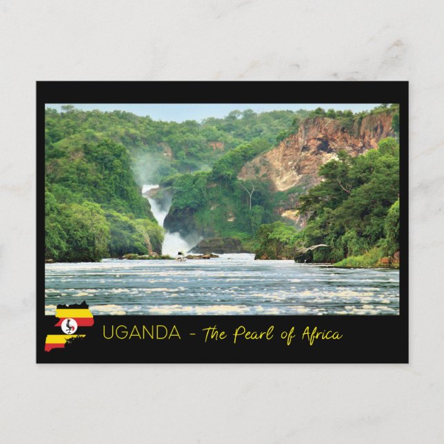 Uganda Postkarte Vykort (Framsida)