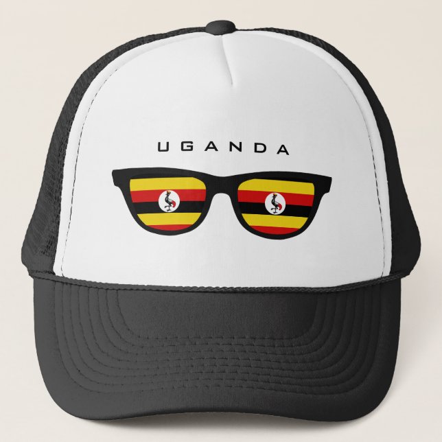 Uganda skuggar beställnings- hattar keps (Framsida)