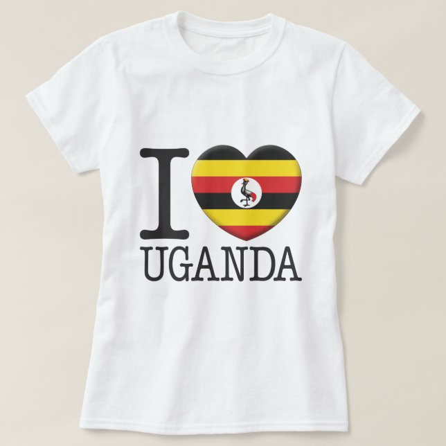 Uganda T-shirt (Design framsida)