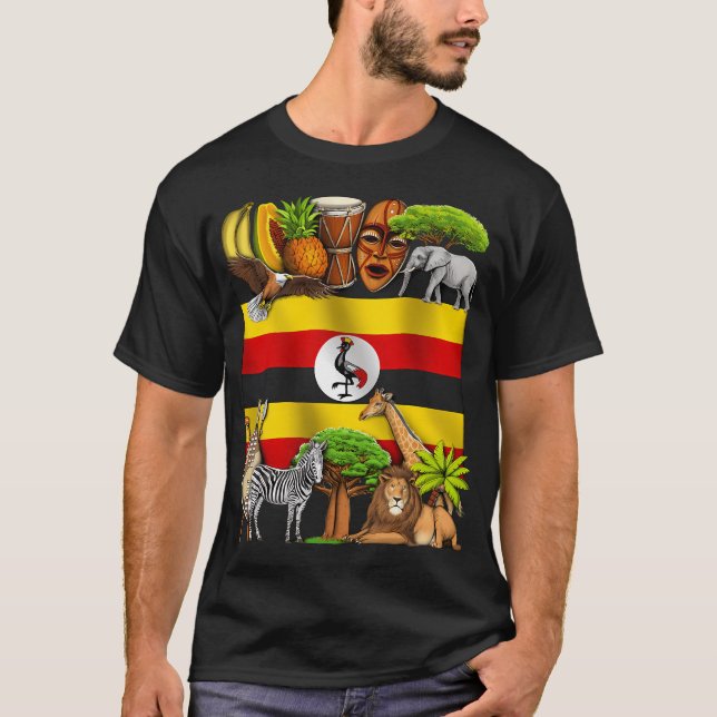 Uganda T Shirt (Framsida)