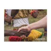 Uganda Vänskap Travel Postcard