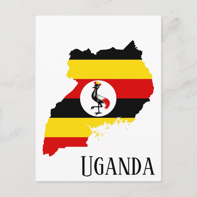 Uganda Vykort (Framsida)