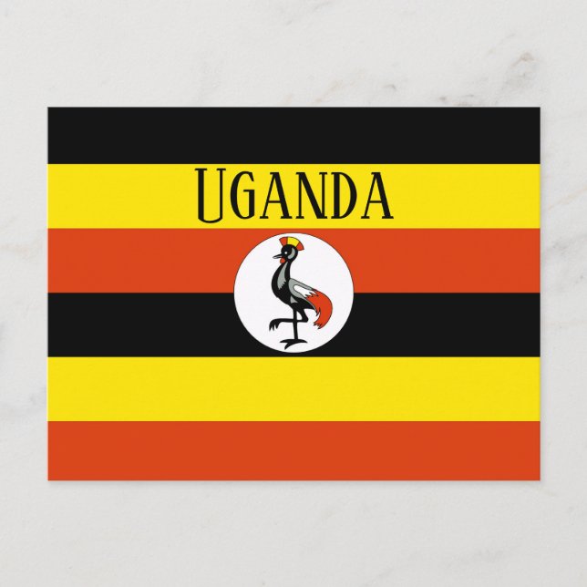 Uganda Vykort (Framsida)