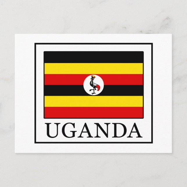 Uganda Vykort (Framsida)
