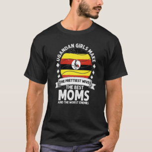 Ugandan Mamma Mors dag Mamma Ugandan, amerikansk T Shirt