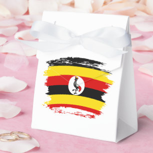 Ugandas flagga presentaskar