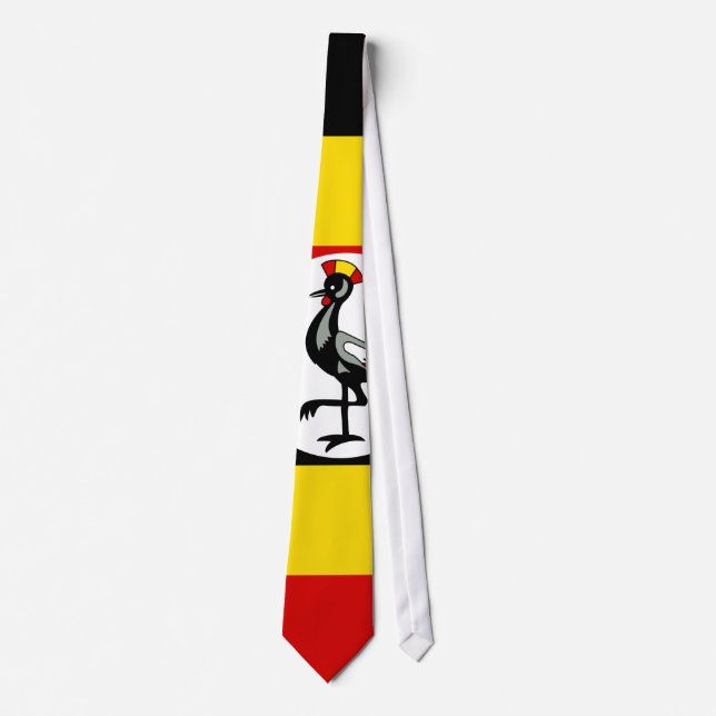 Ugandas flagga slips (Framsida)