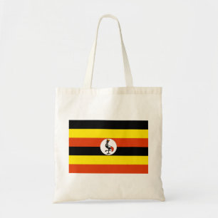 Ugandas flagga tygkasse