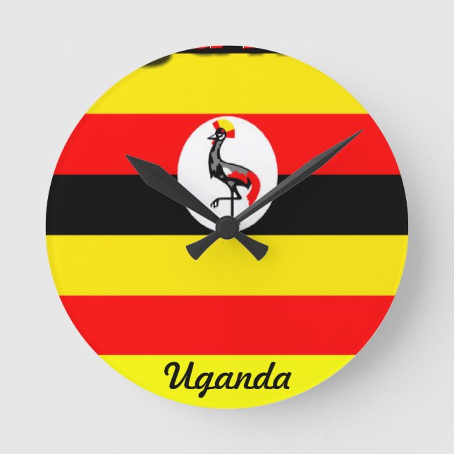 Ugandas väggklocka (Framsida)