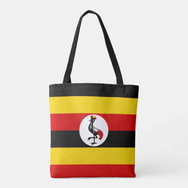 Ugandisk flagga, Flagga av Uganda Tygkasse (Baksida)
