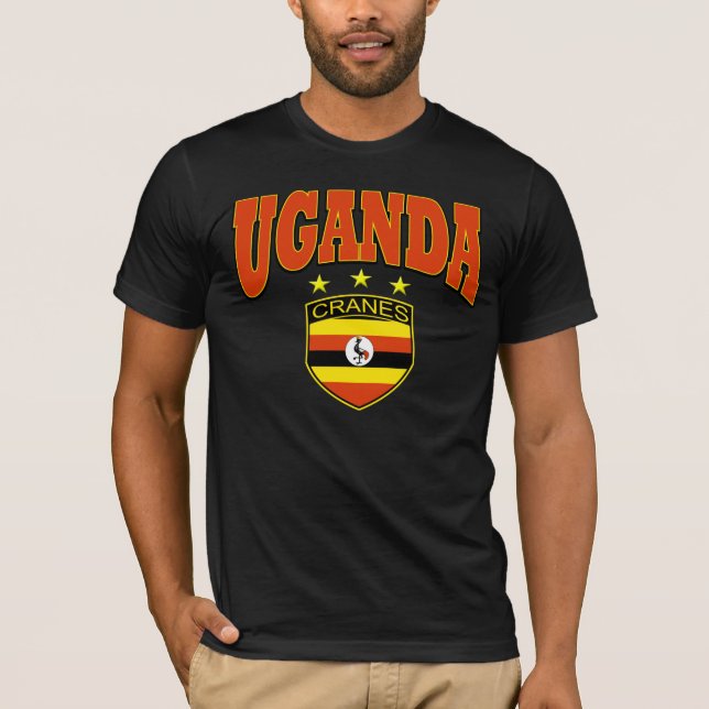 Ugandiska kranar t-shirt (Framsida)