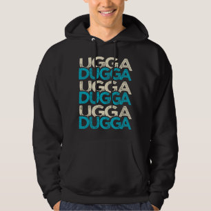 Ugga Dugga Rolig Momentnyckel Meme Mekaniker Chef Hoodie