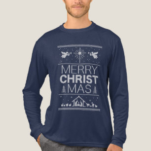 Uggig God jul Sweater Religiösa Jesus Tröja