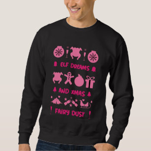 Uggig julafton kontor party sweater lång ärmad tröja
