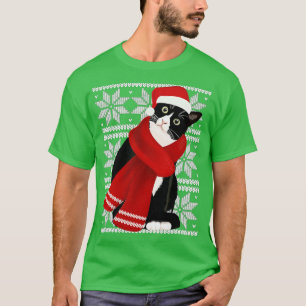 Uggig julklapp - Santa Hat Scarf Helgdag C T Shirt