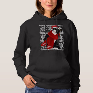Uggig julklapp - Santa Hat Scarf Helgdag C T Shirt