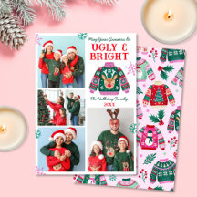 Uggig och ljus 4 Photo jul Sweater Collage