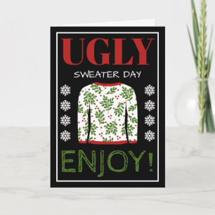 Uggig sötare jul Hälsning Kort