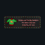 Uggig sötare jul-Returadress Returadress Etikett<br><div class="desc">De här roliga och festliga adressetiketterna är ett perfekt tillägg till dina inbjudningar till julfesten i Ugly Sweater.  Anpassa med ditt namn och adress!</div>