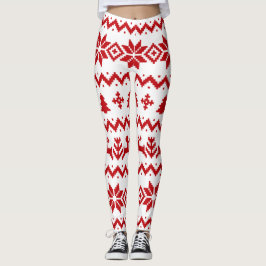 Uggig sötare mönster jul leggings