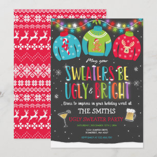 Uggig sötare Party Inbjudan, lätt sötare Inbjudningar