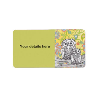 Uggla 03 adressetikett