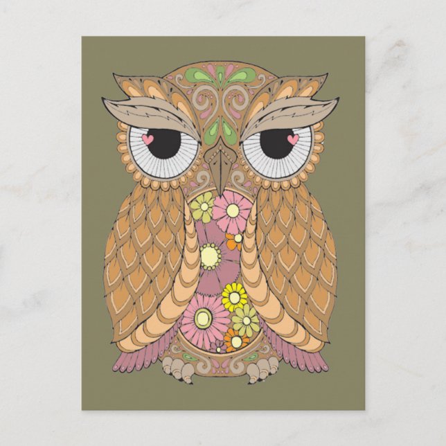 UGGLA 1 VYKORT (Framsida)