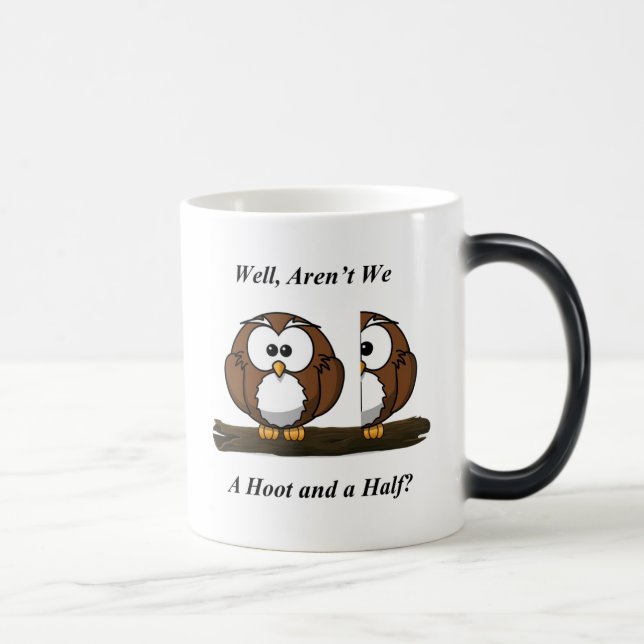 Uggla A Hoot och en halv Magisk Mugg (Höger)