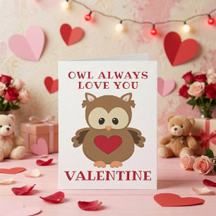 Uggla Alltid Kärlek du, Valentine Helgkort