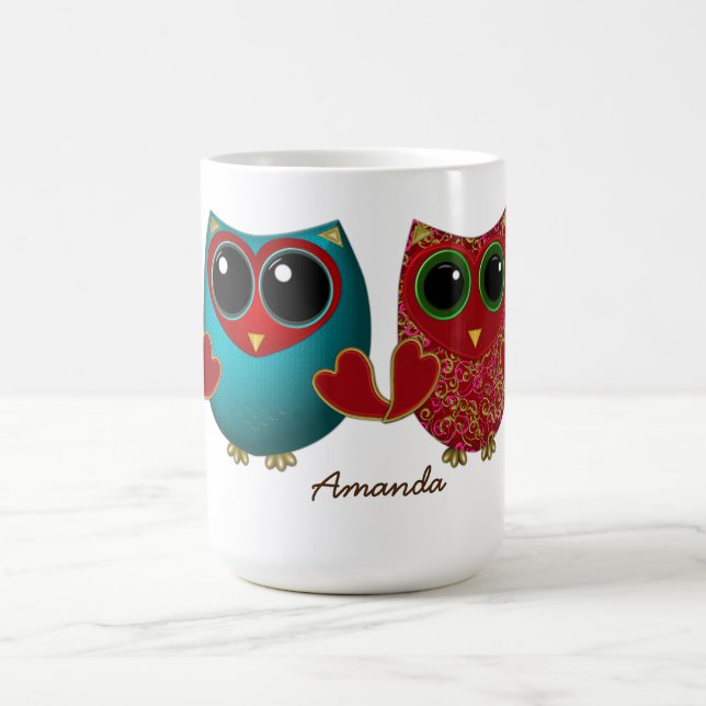 Uggla älskar dig, COFFEE MUGG (Center)