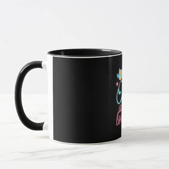 Uggla Alway Kärlek You Mugg (Vänster)