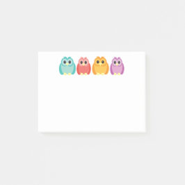 Uggla anteckningsblock post-it block