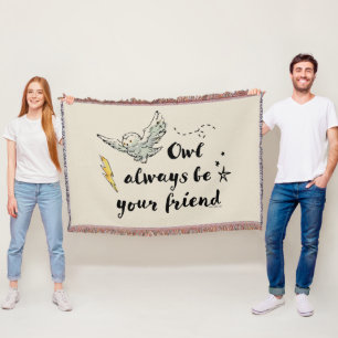 Uggla är alltid din vän filt