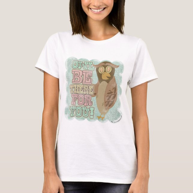 Uggla är där 4 du! t-shirt (Framsida)